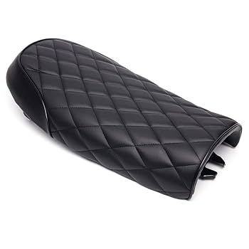 Amazon.com: Universal Motorcycle Retro Diamond Flat Brat